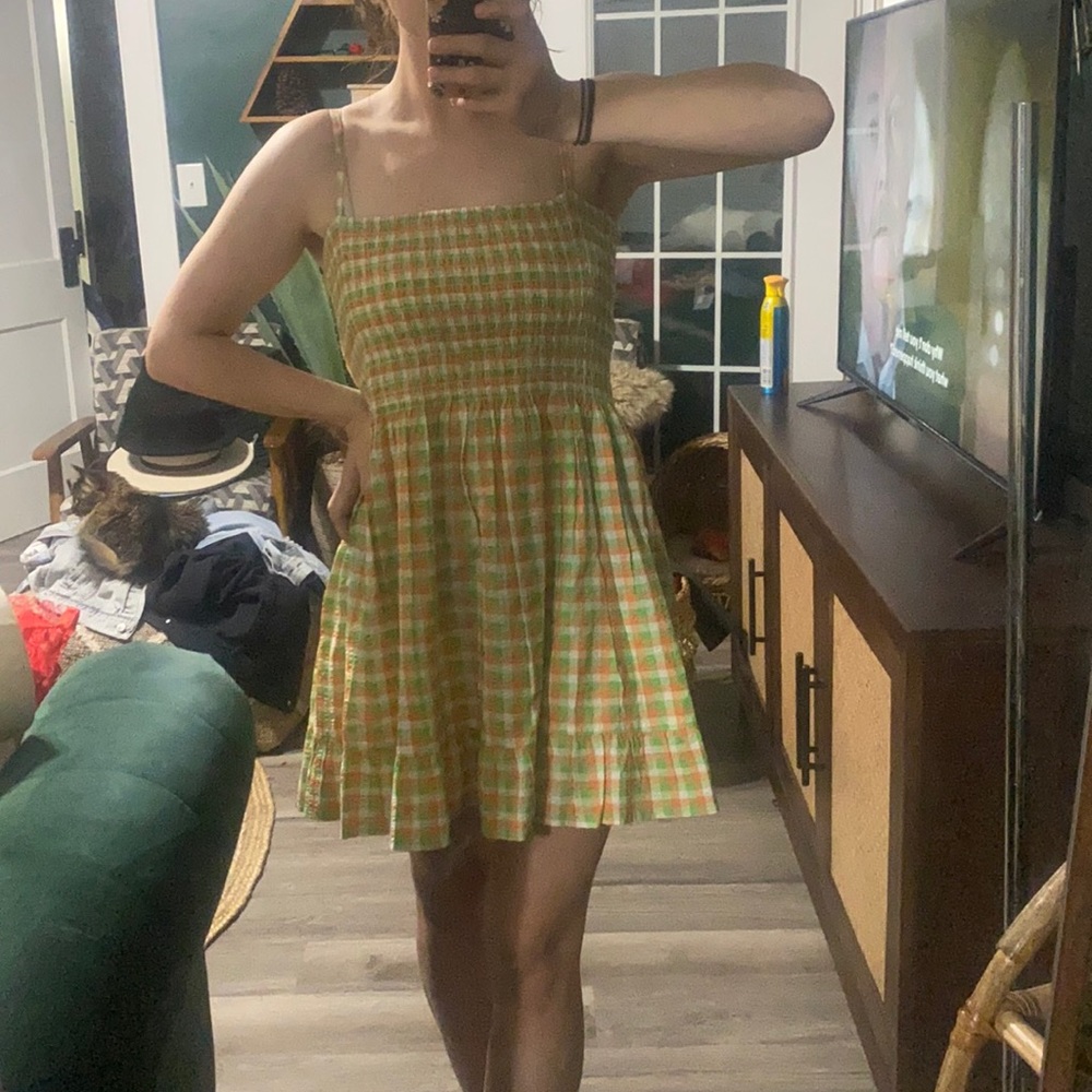 Gingham dress